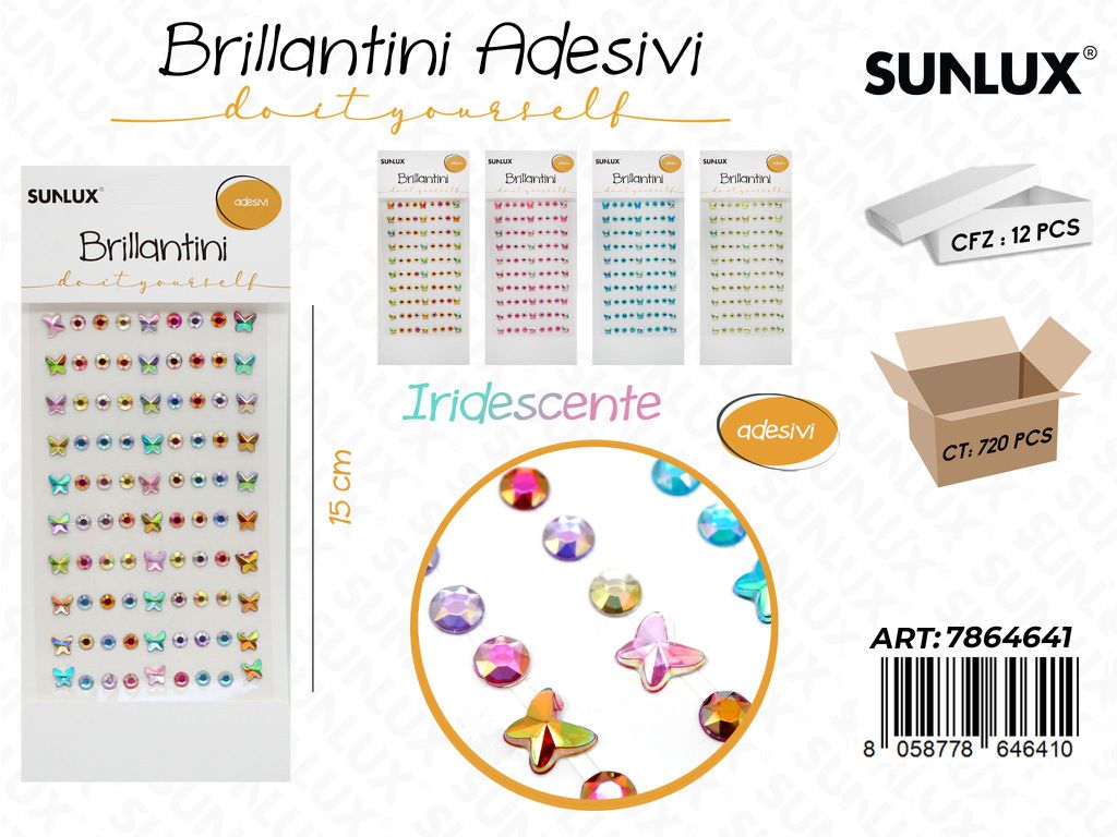 Sunlux Brillantini Adv Iridesc. 15CM