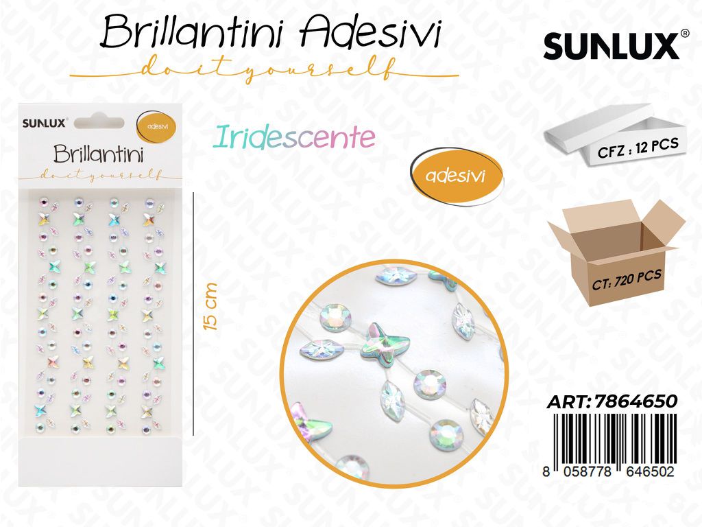 Sunlux Brillantini Adv Iridesc. 15CM
