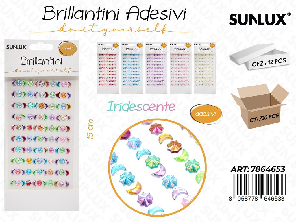 Sunlux Brillantini Adv Iridesc. 15CM