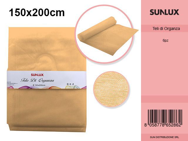 Telo Organza 150*200 Pz da 6