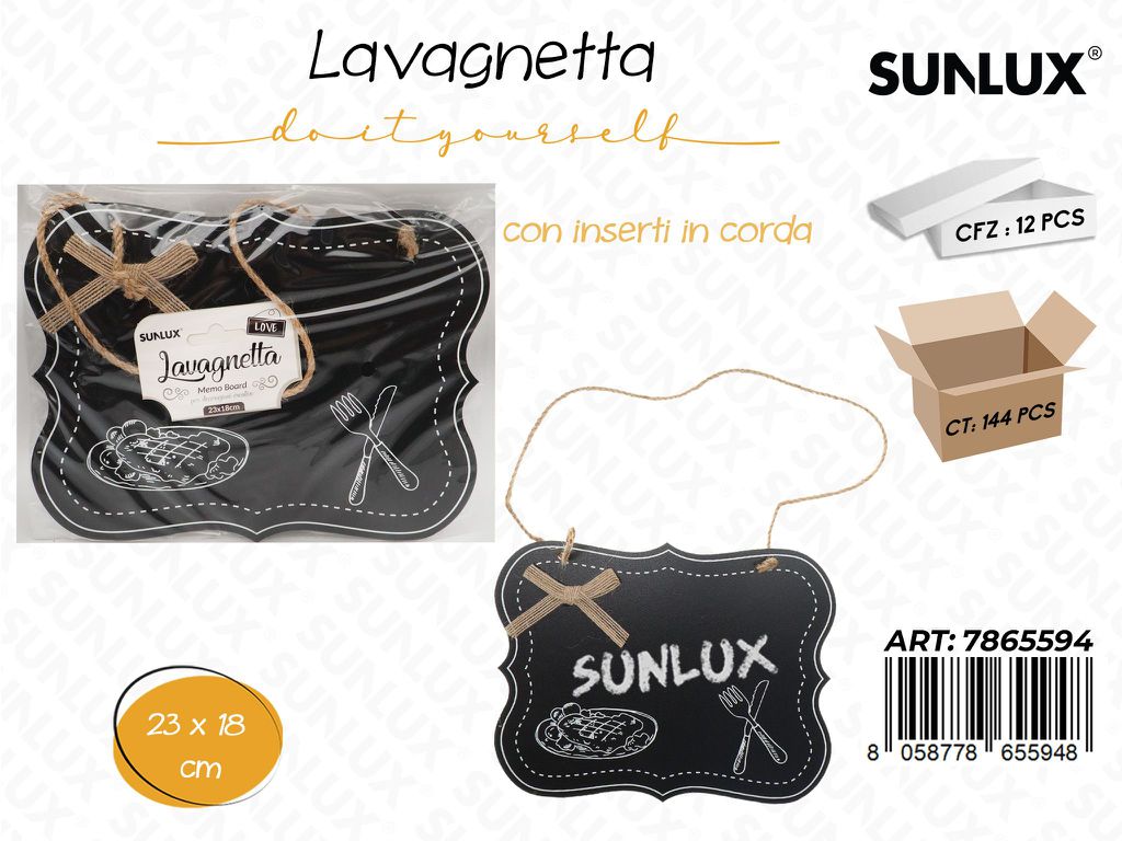 Lavagnetta Appendibile 23*18CM