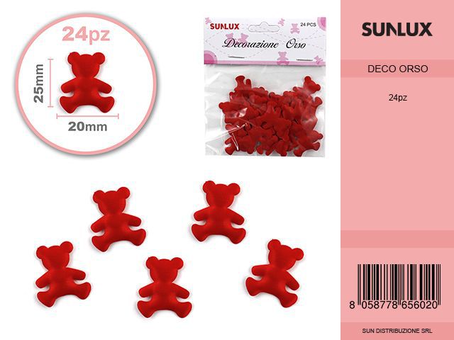 Orsetti 24PSC Rosso /Pz da 12-24