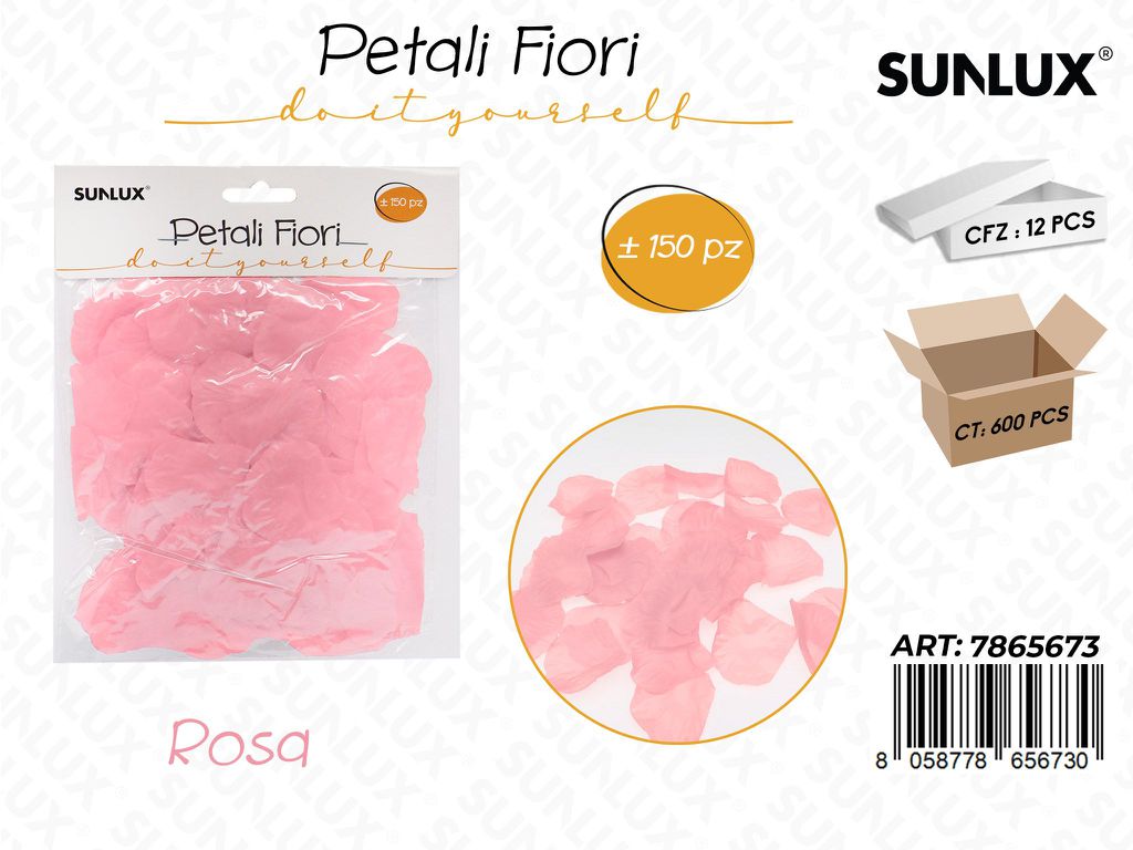 Petali Fiori Rosa 150PCS