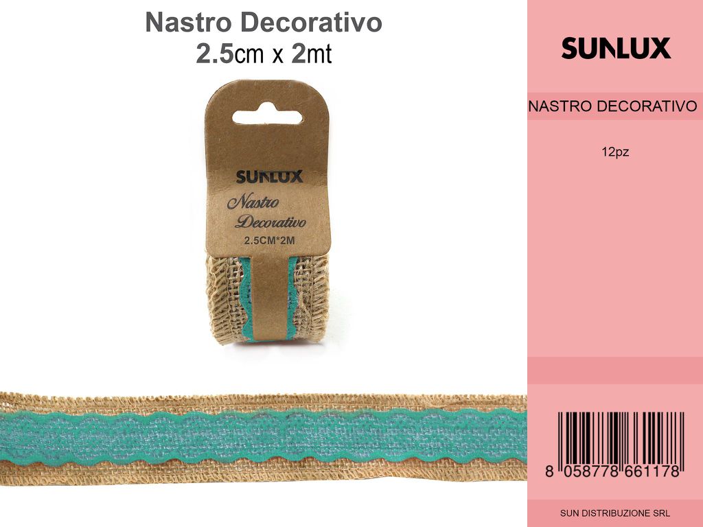 Nastro Decoro 2.5*2MT