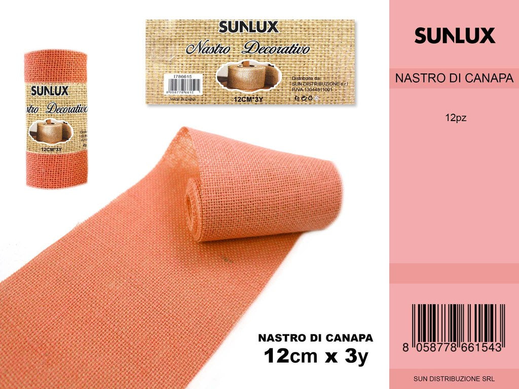 Nastro Decorativo 12*3Y Arancione