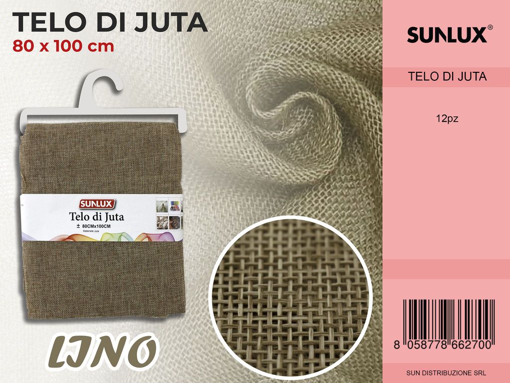 Telo di Juta COL.LINO-80*100CM