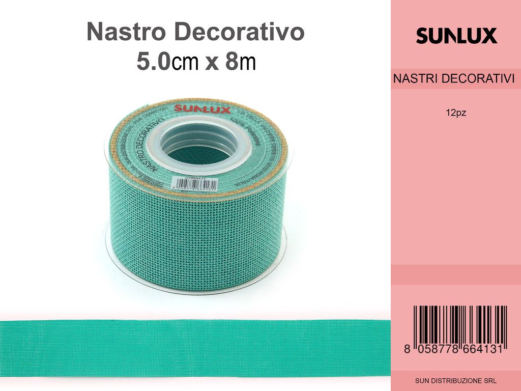 Nastro Decorativo 5.0X8M Tiffany