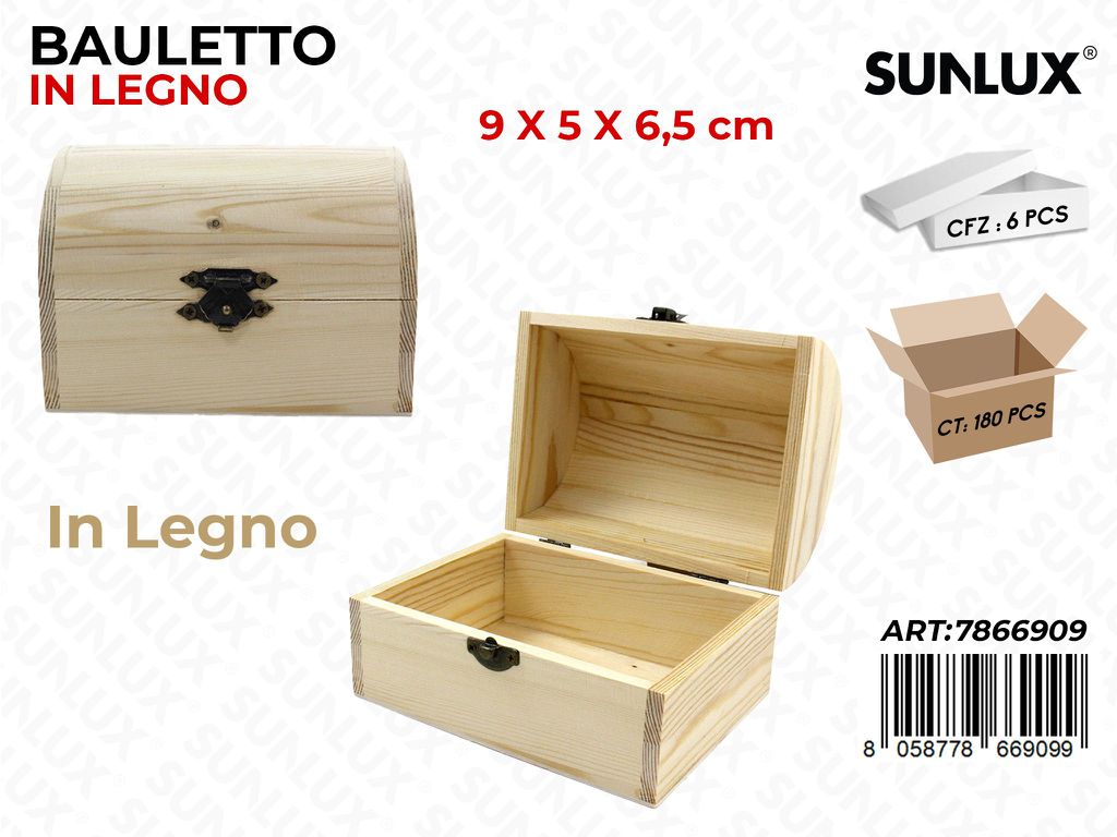 Sunlux Bauletto Legno 9*5*6.5CM