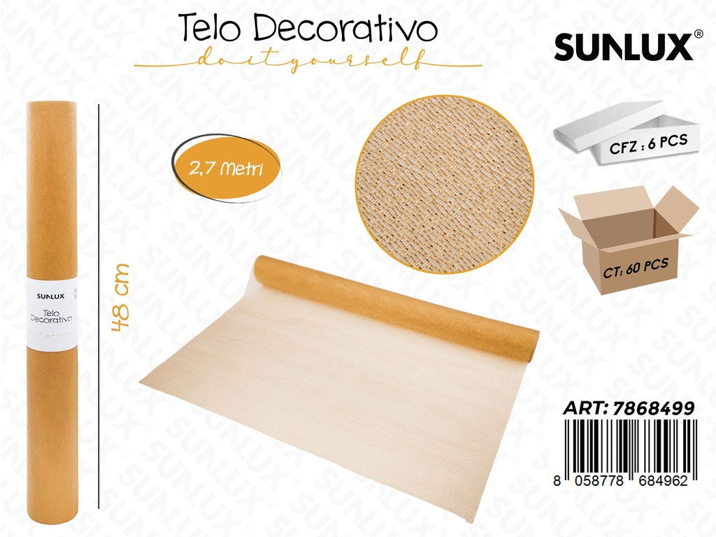 Sunlux Telo Decorativo Oro 48CM*2.7MT