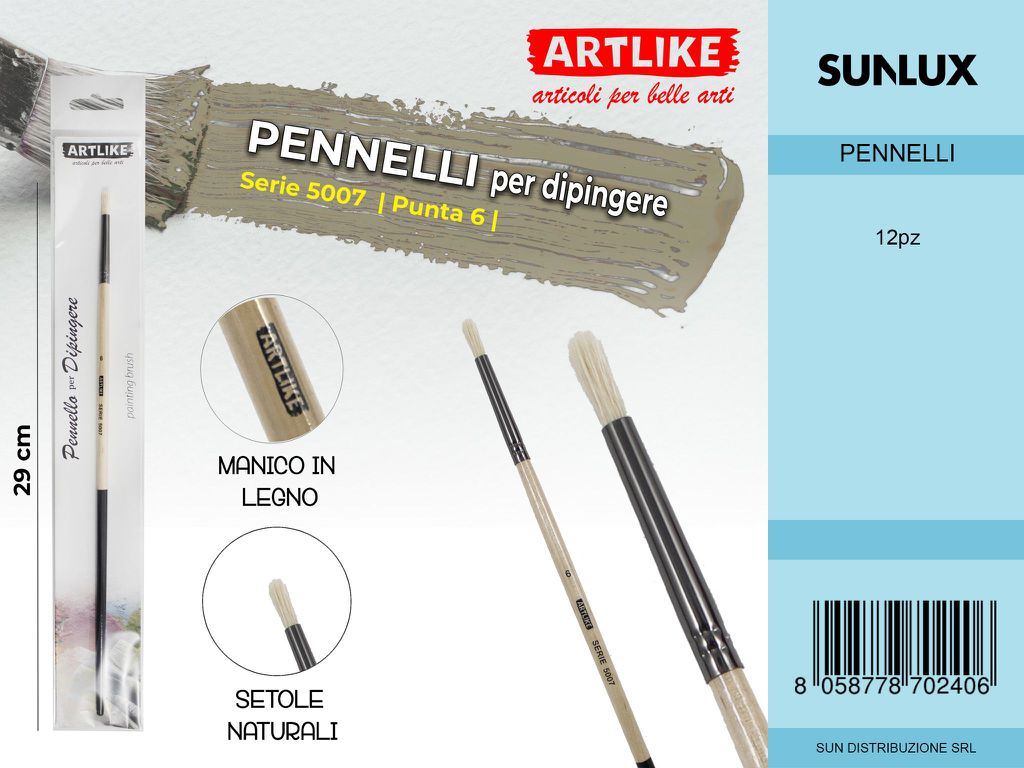 Pennelli X Dipingere 29CM S.5007 Punta 6