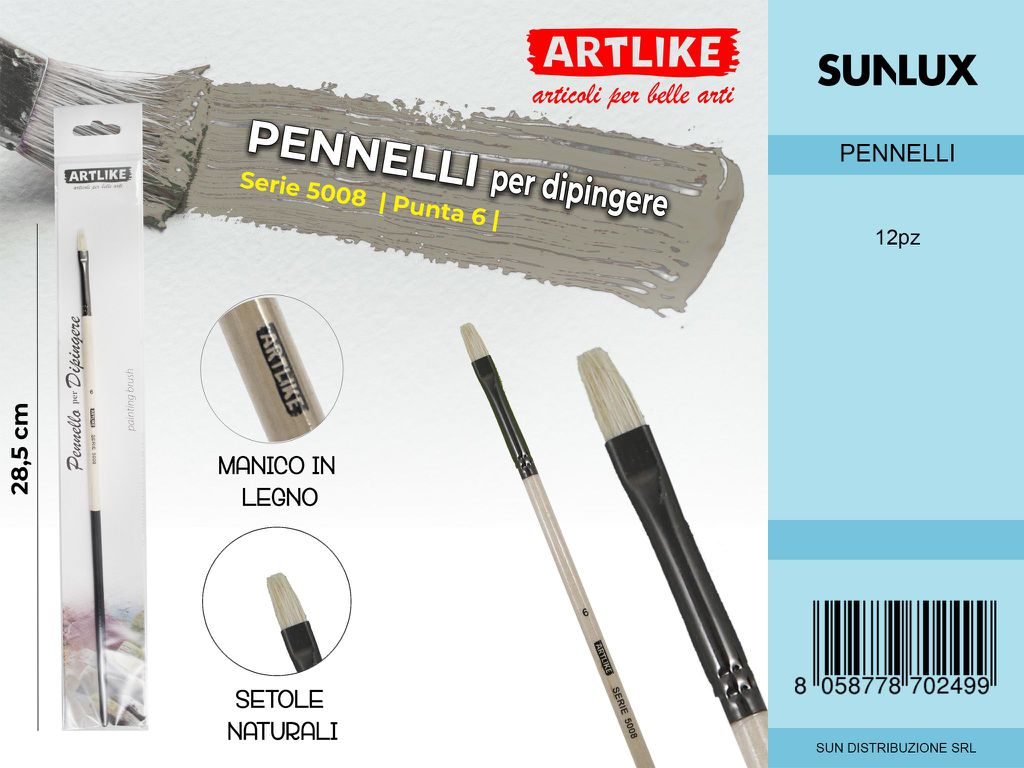 Pennelli X Dipingere 28.5CM S.5008 Punta 6