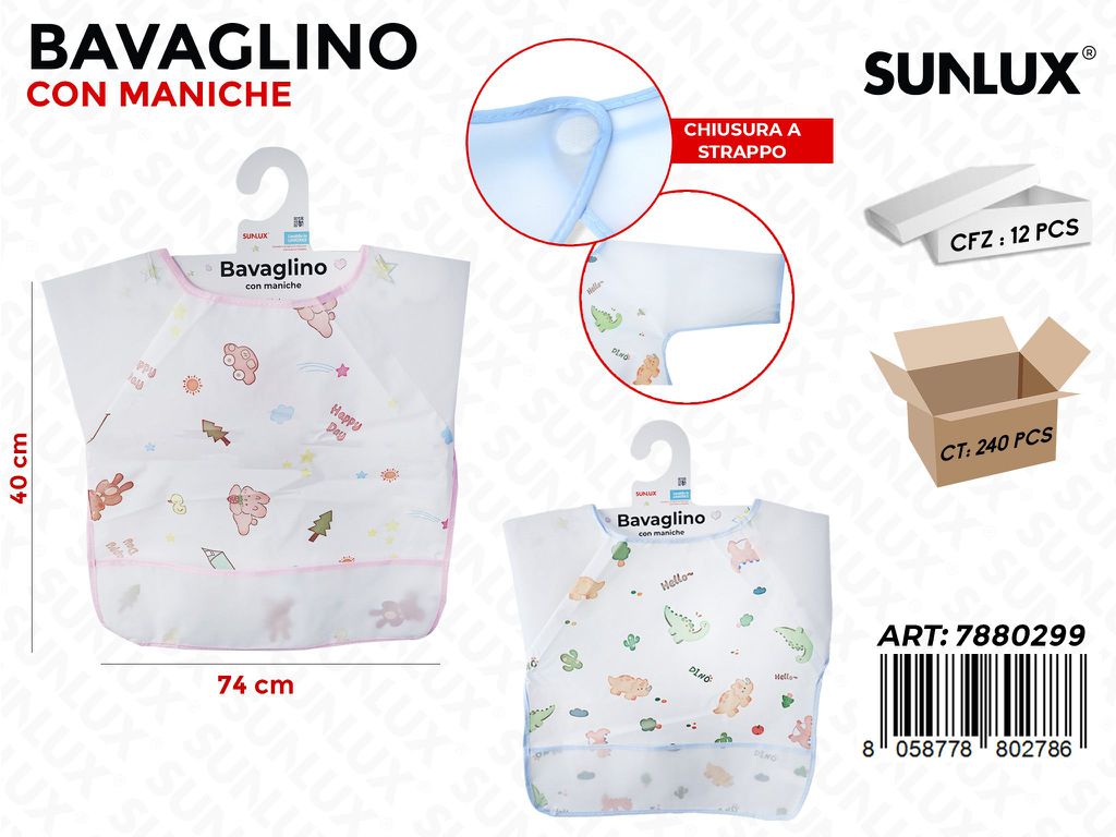 Sunlux Bavaglino a Strappo Ass. 74*40CM