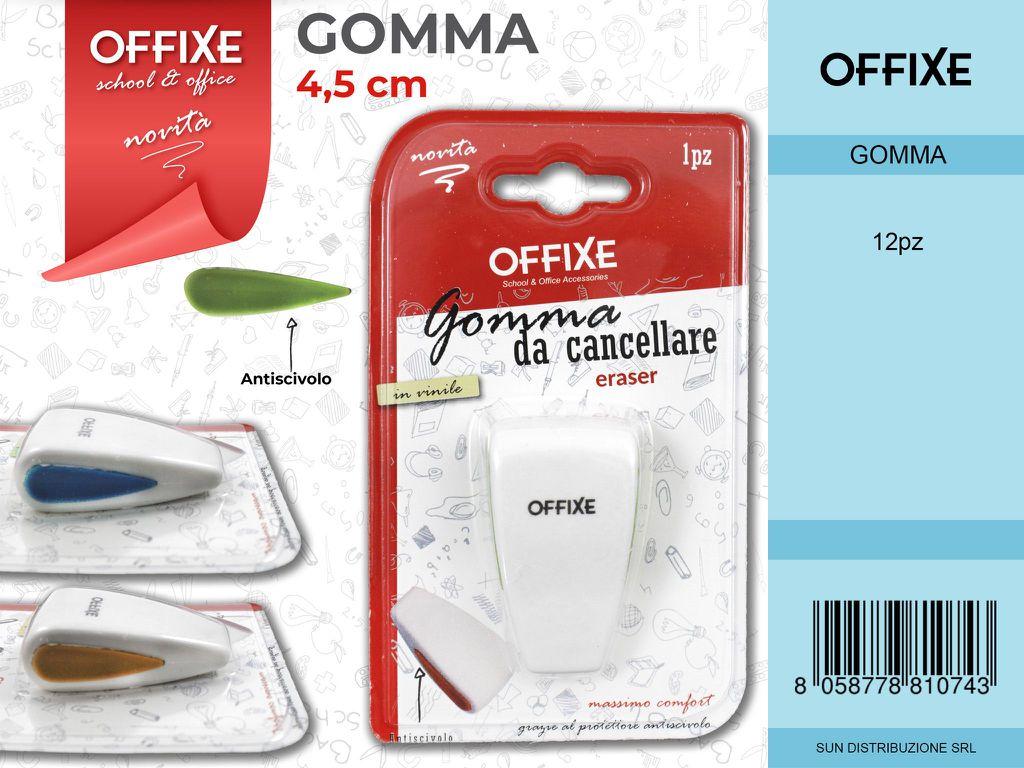 Gomma da Cancellare 4.5CM Colori Ass.