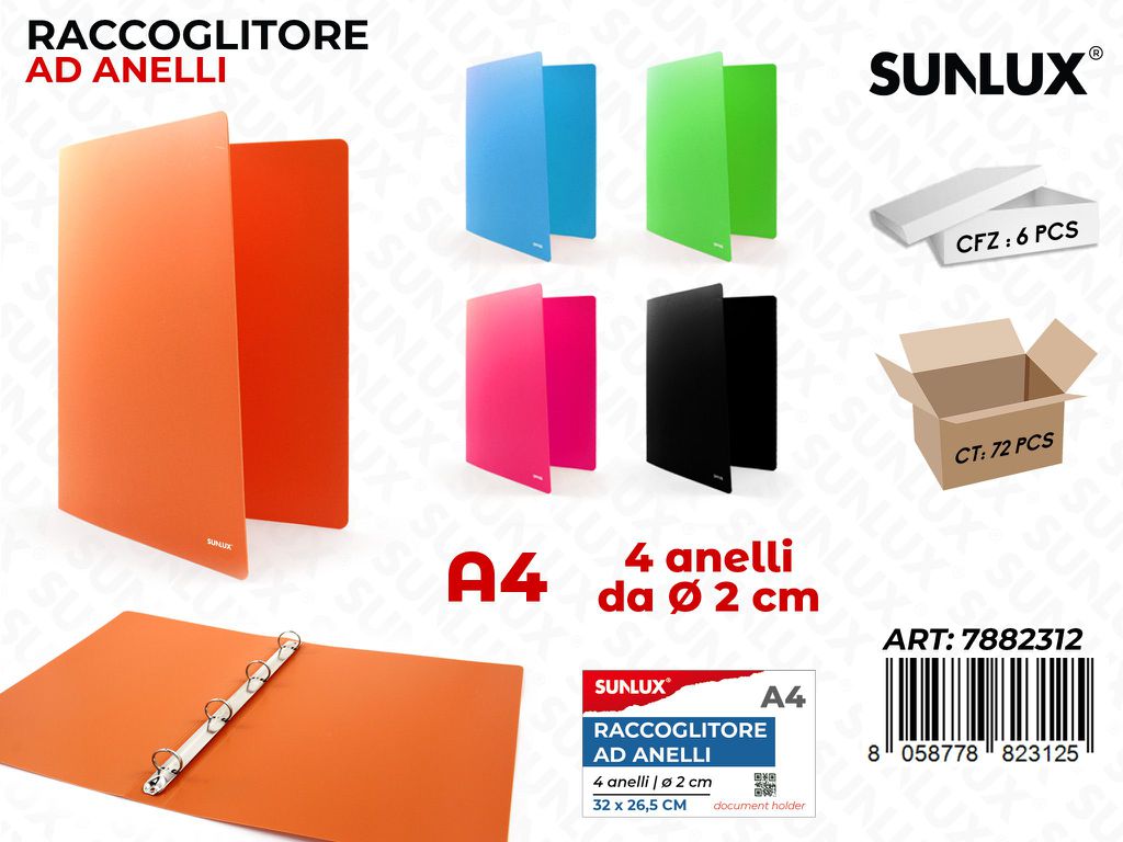L. Colors Raccoglitore Anelli 32*26.5CM