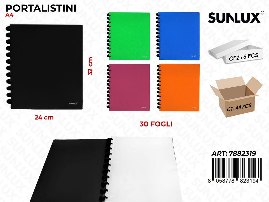 L. Colors Portalistini 30FF Ass. 24*32CM