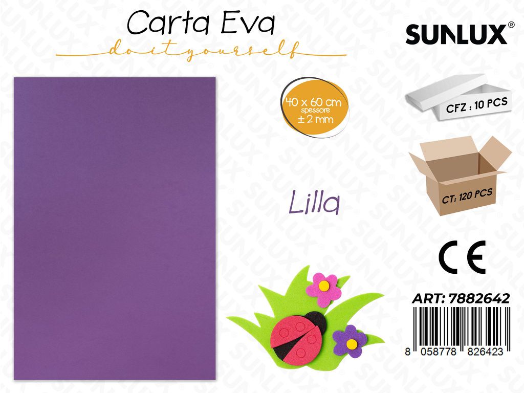 Carta Eva Lilla 40*60CM*2MM