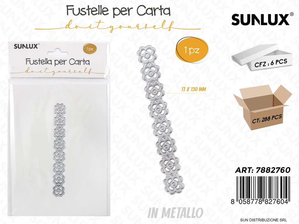Fustelle per Carta in Metallo 17*130MM