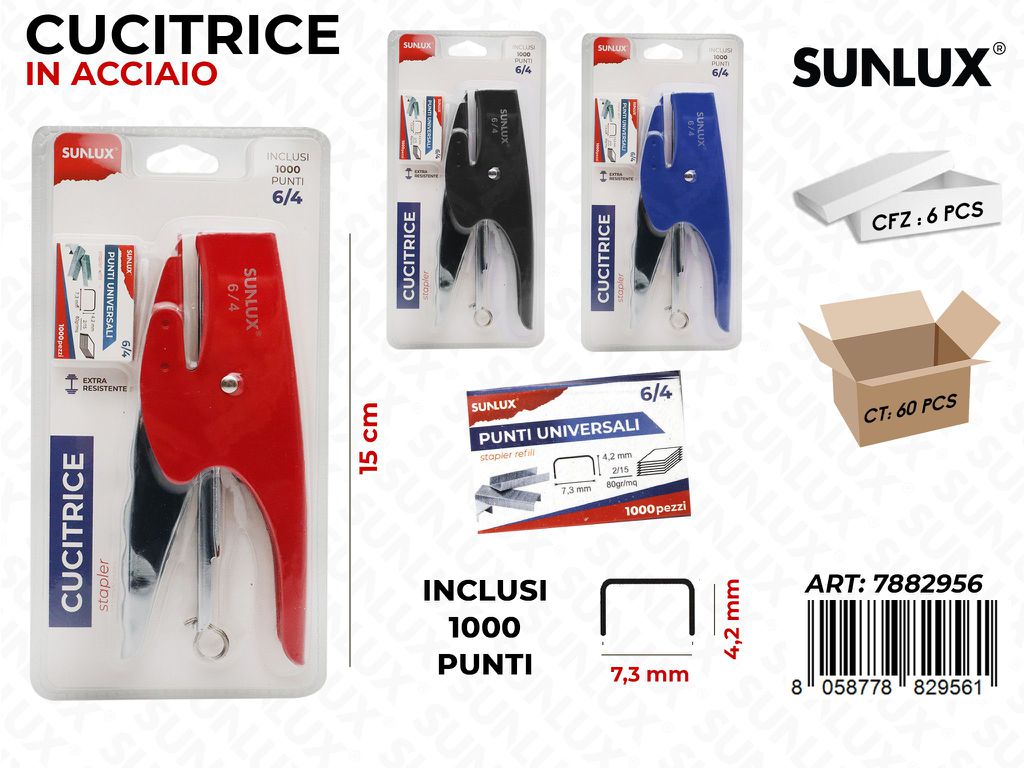 Cucitrice SD703 c/ Punti Univ. 15CM