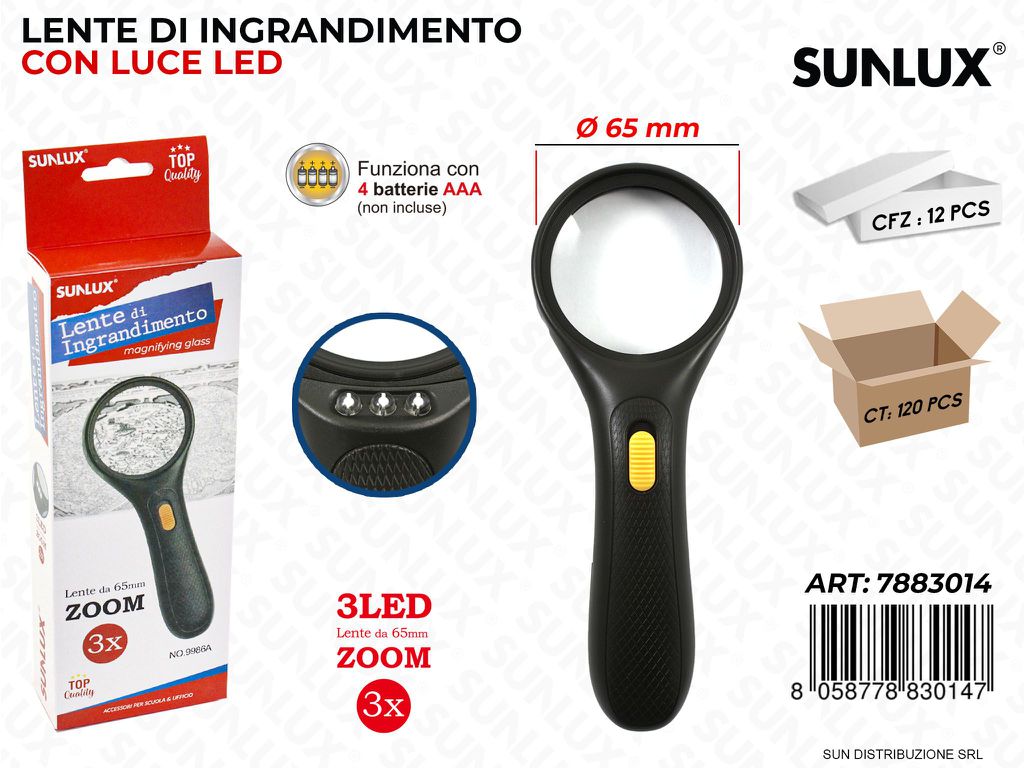 Lente di Ingrandimento 9986A Zoom 3X