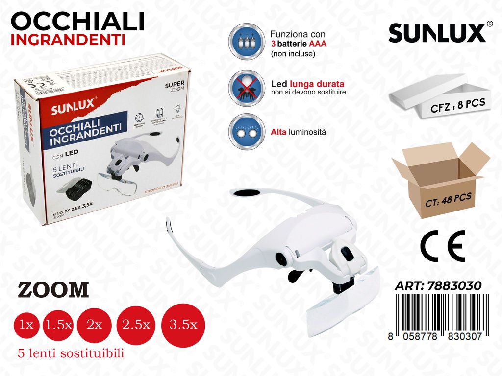 Occhiali di Ingrandimento 9892B-1