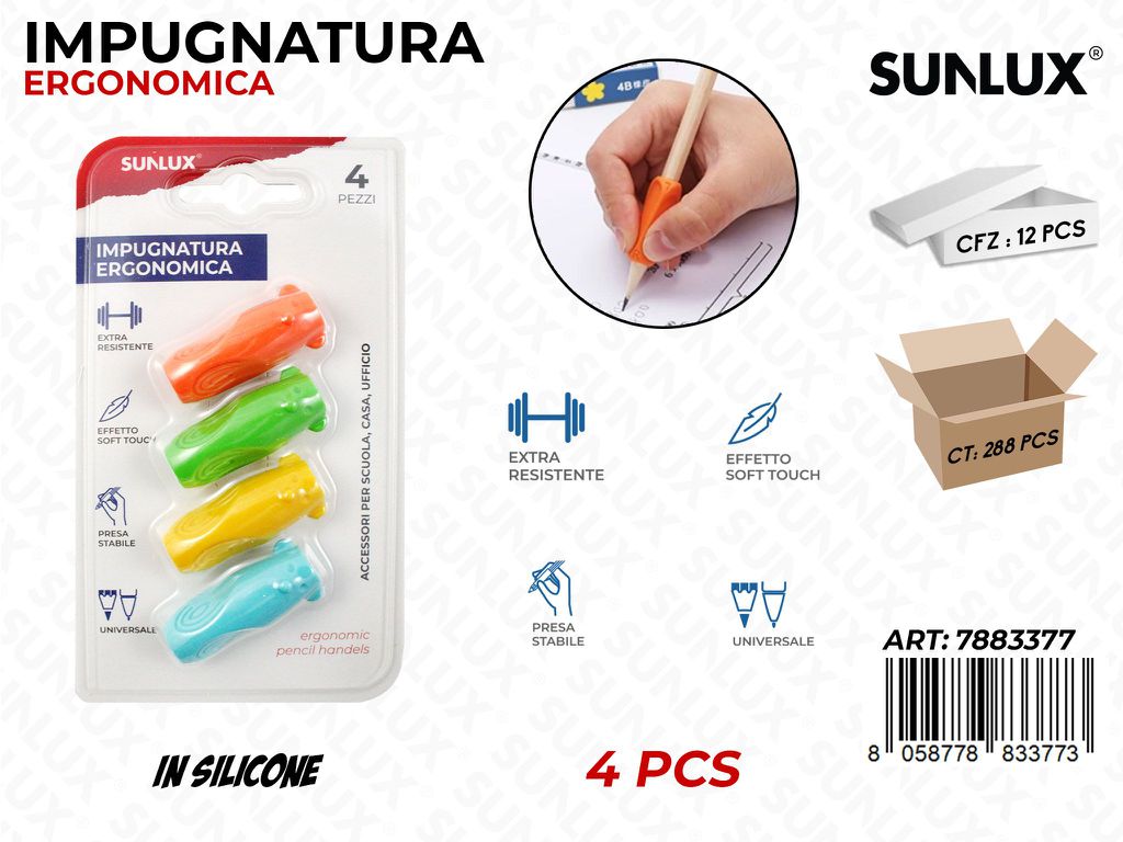 Impugnatura Ergonomica in Silicone 4PCS