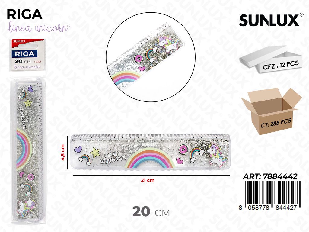 Sunlux Riga L. Unicorn 20*4.5CM