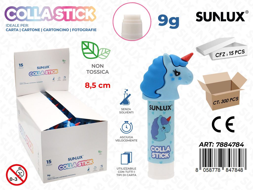 Sunlux Colla Stick Unicorno 9GR. 8.5CM
