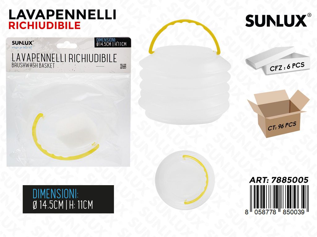 Lavapennelli Richiudibile D. 15*12CM