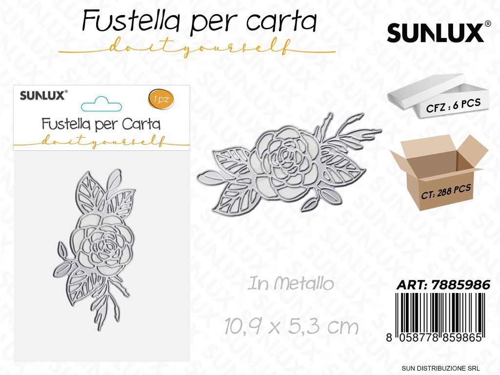 Fustelle per Carta in Metallo 10.9*5.3CM
