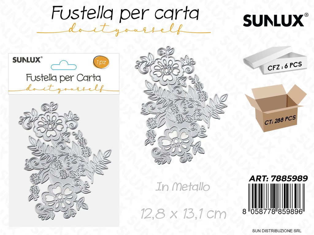 Fustelle per Carta in Metallo 12.8*13.1CM