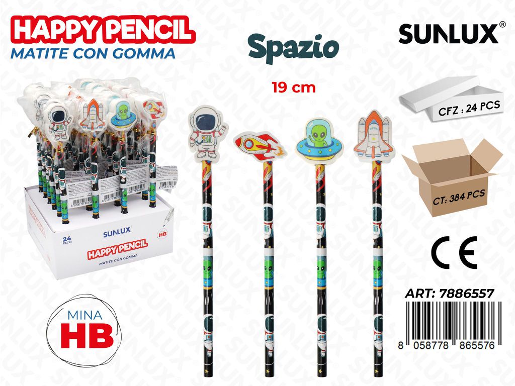 Happy Pencil Spazio 19Cm
