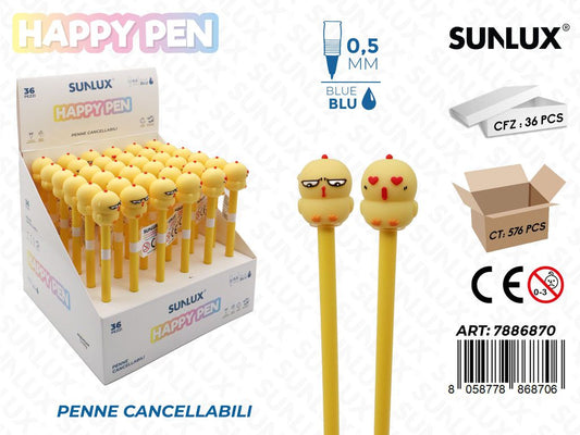 Happy Pen Cancell. Blu Pulcino 0.5Mm
