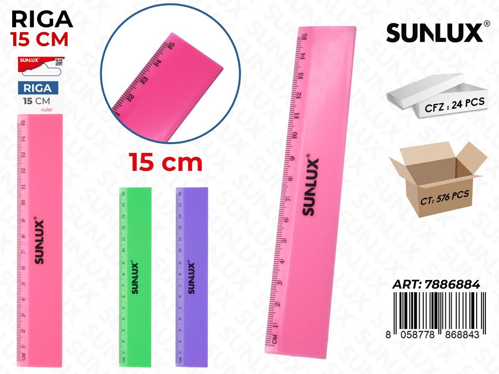 Sunlux Riga 15CM Ass.