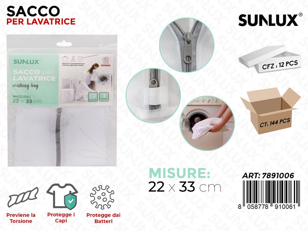 Sacco per Lavatrice D.22*33 Cm