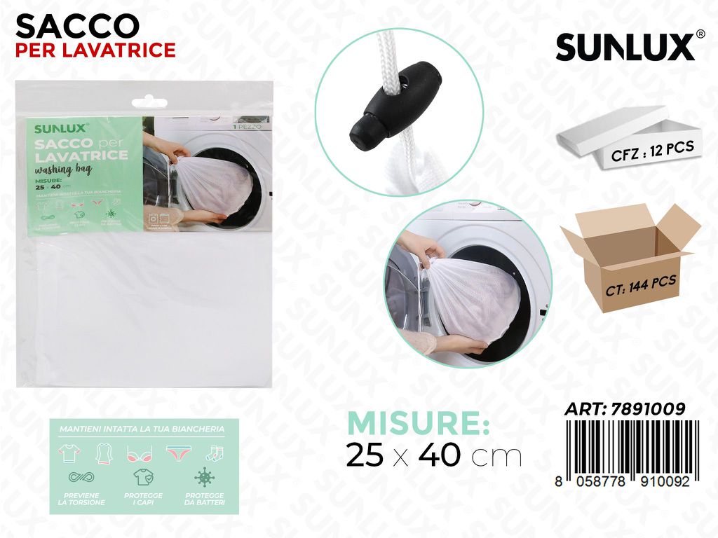 Sacco per Lavatrice 25*40 Cm