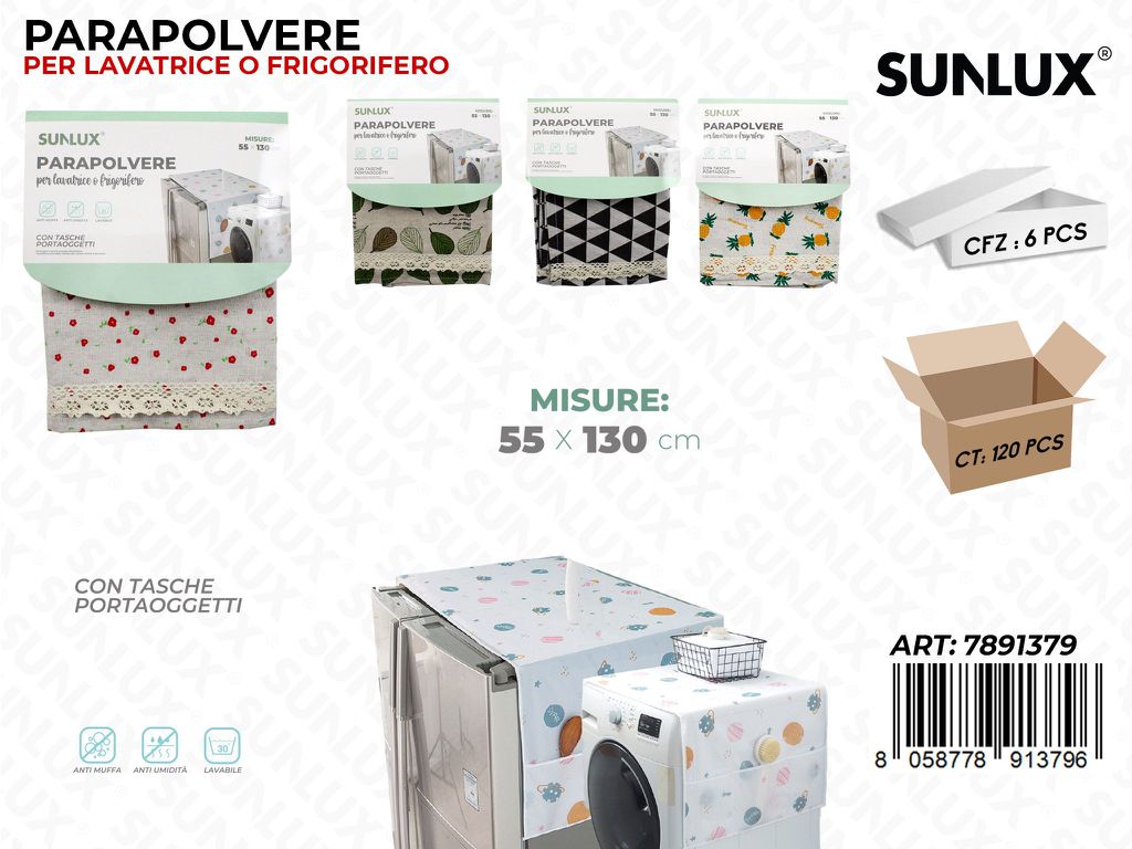 Sunlux Parapolvere Lavatr. Frigo 55*130CM