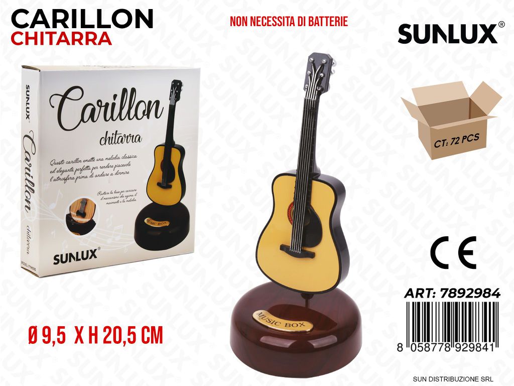 Carillon Chitarra D. 9.5*20.5 / Pz da 3