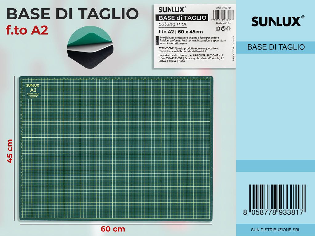 Base di Ritaglio F.to A2 60*45CM