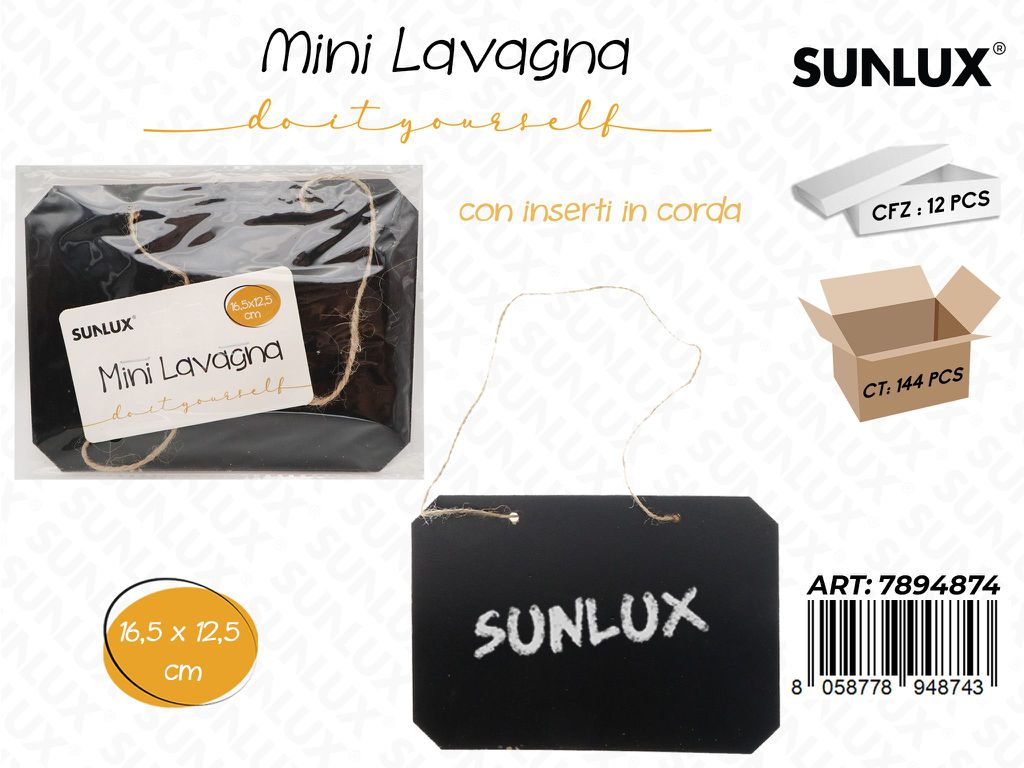 Mini Lavagna Appen. 16.5*12.5 Cm