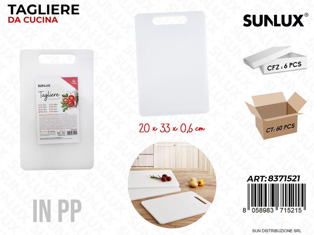 Tagliere in Plastica 30*33*0.5CM