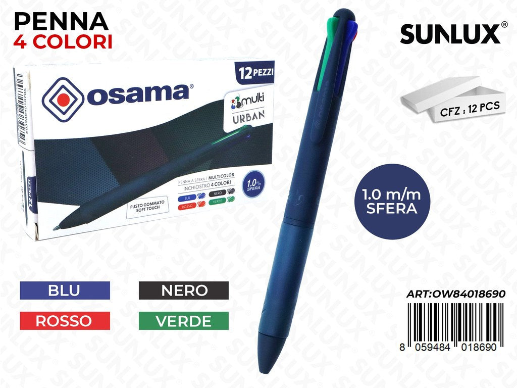 Penna Sfera 4MULTI Color Navy Blue Urban