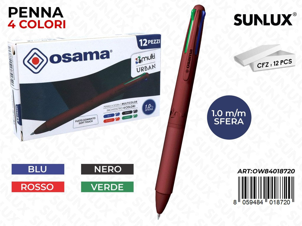 Penna Sfera 4MULTI Color Rustic Red Urban