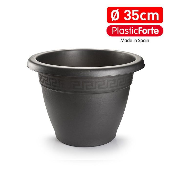 Vaso 35 cm ANTRACITE