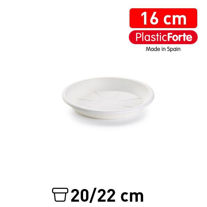 Sottovaso 16 cm BIANCO