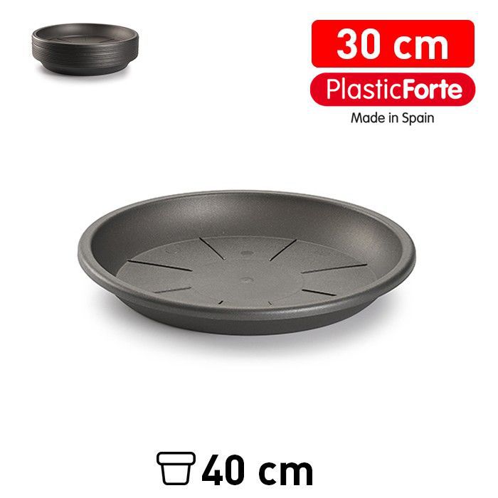 Sottovaso 30 cm ANTRACITE