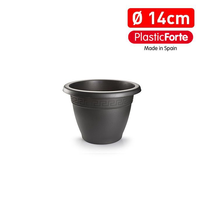Vaso 14 cm ANTRACITE