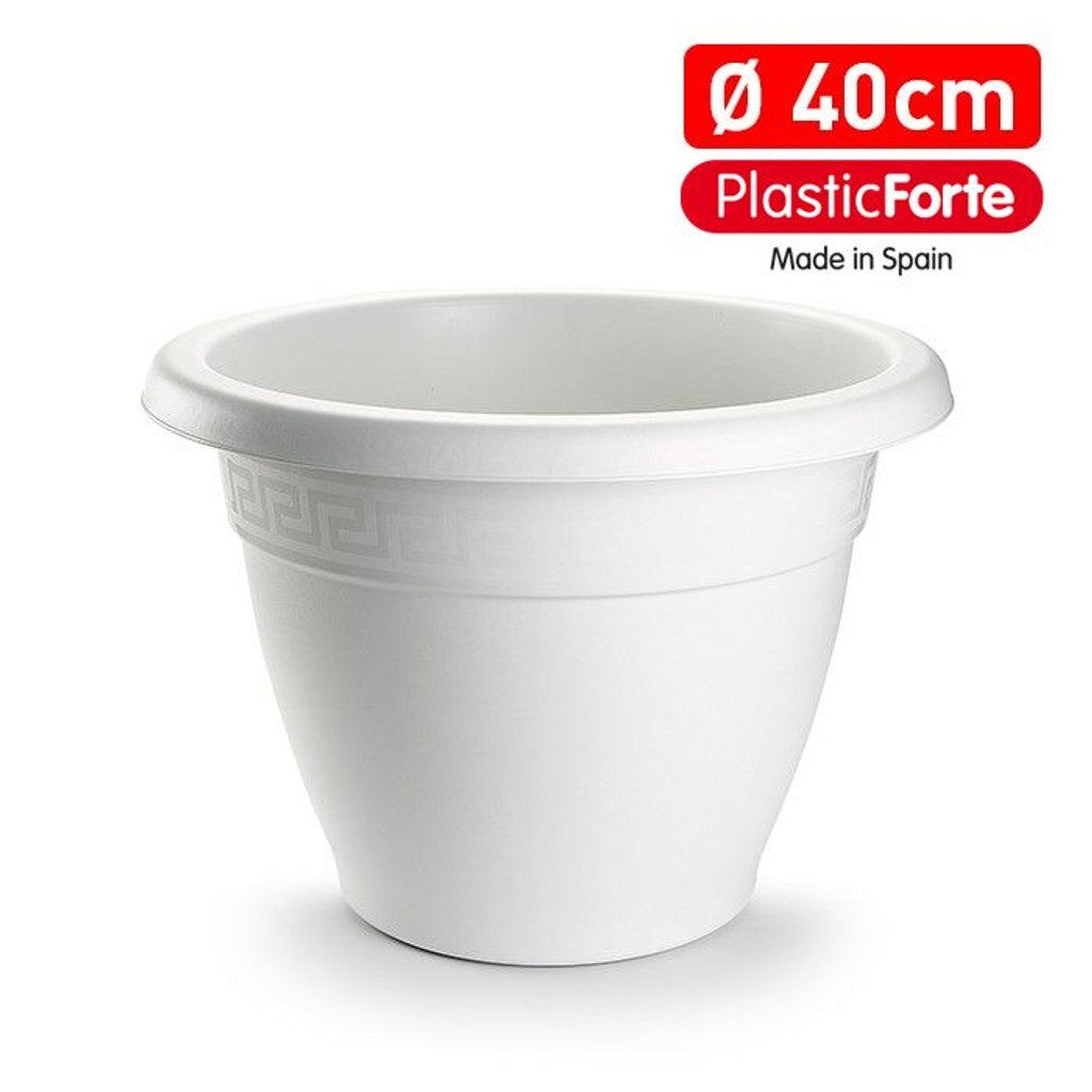 Vaso 40 cm BIANCO