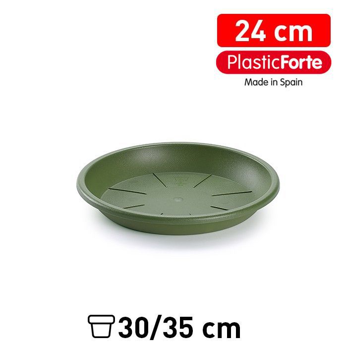 Sottovaso 24 cm VERDE JAR