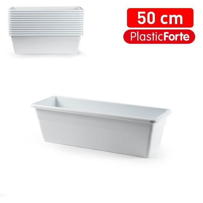 Fioriera 50 cm BIANCO