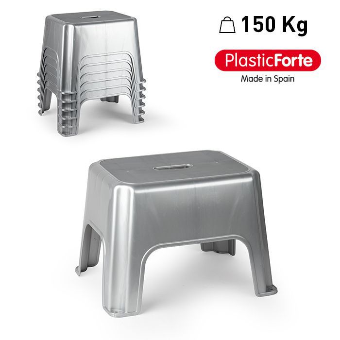 Sgabello POCKET ARGENTO